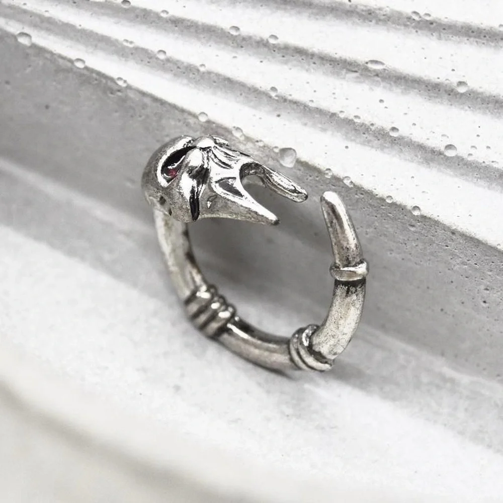 Fierce Skull Mask Ring